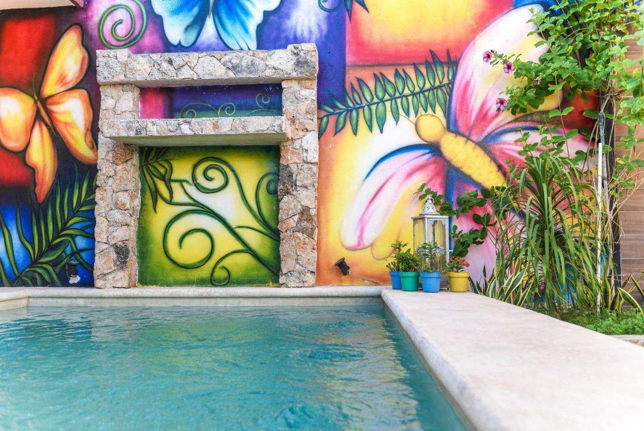 Casa Tunich Naj Panzió Valladolid  Kültér fotó