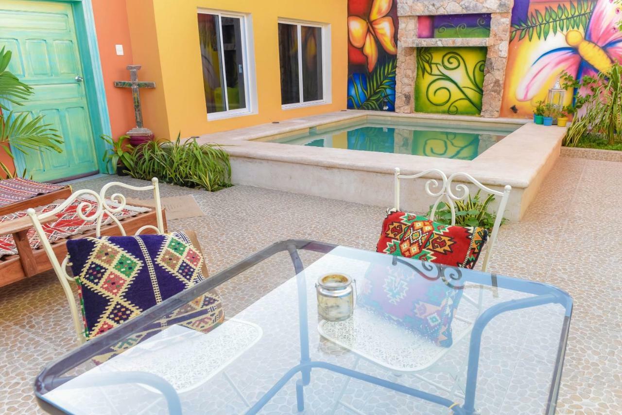 Casa Tunich Naj Panzió Valladolid  Kültér fotó